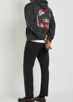 Helmet printed cotton sweatshirt