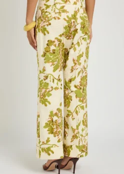 Hendrix floral-print woven trousers