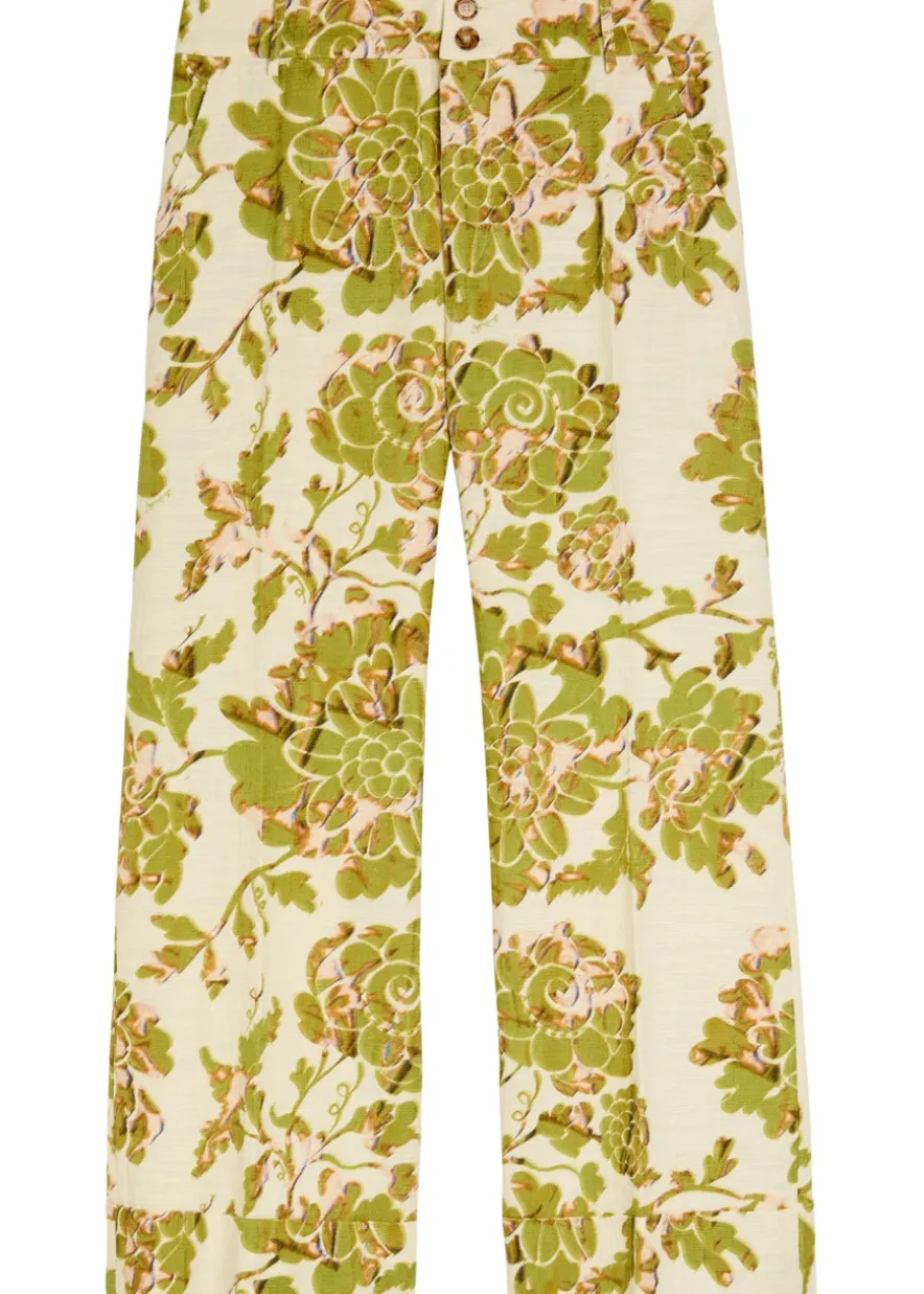 Hendrix floral-print woven trousers