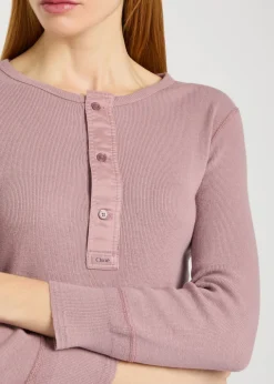 Henley cotton top