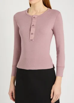 Henley cotton top