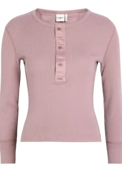 Henley cotton top