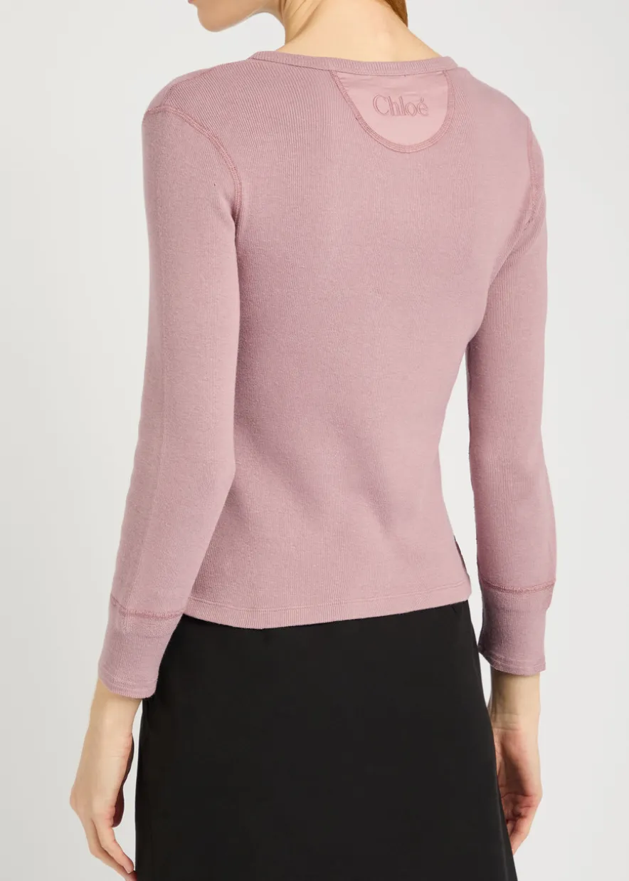 Henley cotton top