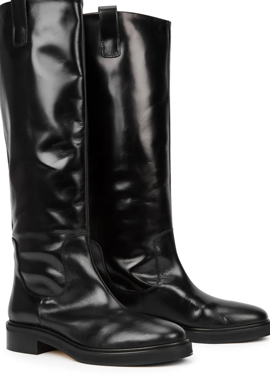 Henry knee-high leather boots