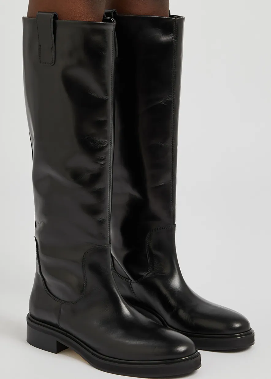 Henry knee-high leather boots