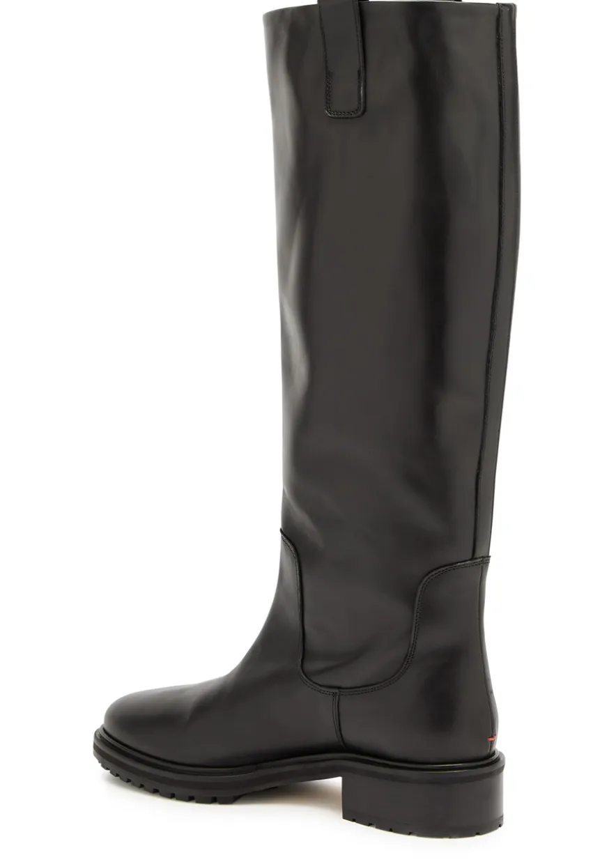 Henry knee-high leather boots