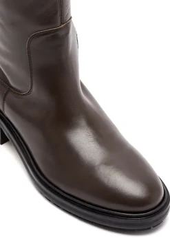 Henry knee-high leather boots