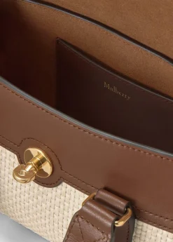 Heritage Bayswater mini raffia cross-body bag