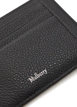 Heritage grained leather card holder