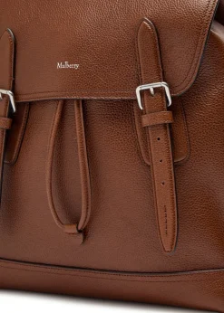Heritage pebbled leather backpack
