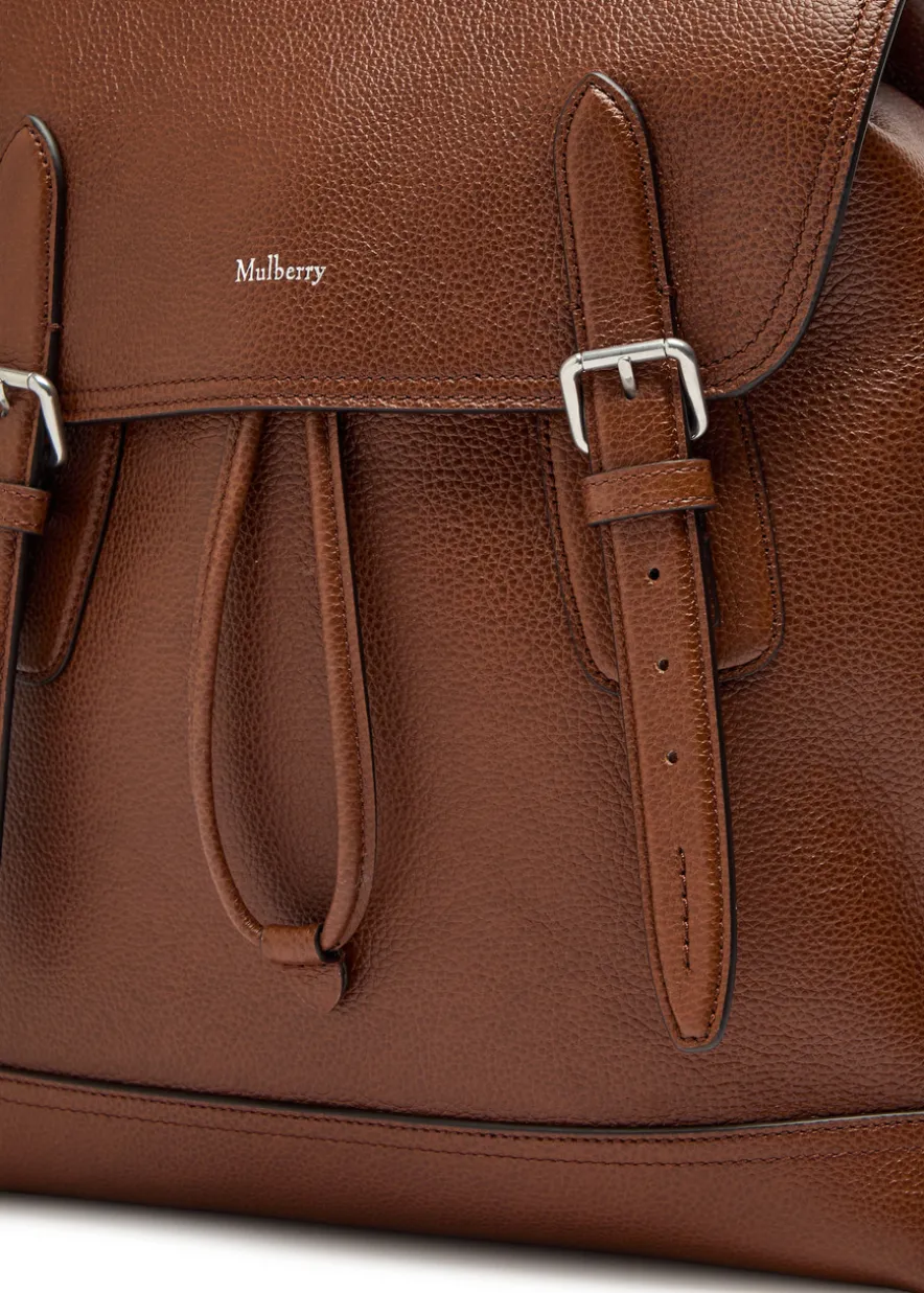 Heritage pebbled leather backpack