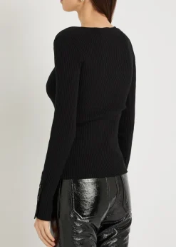 Heritage ribbed knit top