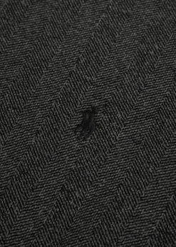Herringbone cotton sweatshirt