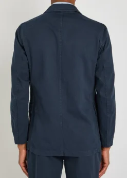 Herringbone cotton-twill jacket