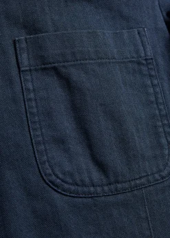 Herringbone cotton-twill jacket