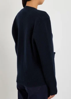 Highland wool and cashmere-blend cardigan