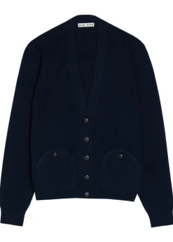 Highland wool and cashmere-blend cardigan