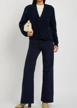 Highland wool and cashmere-blend cardigan