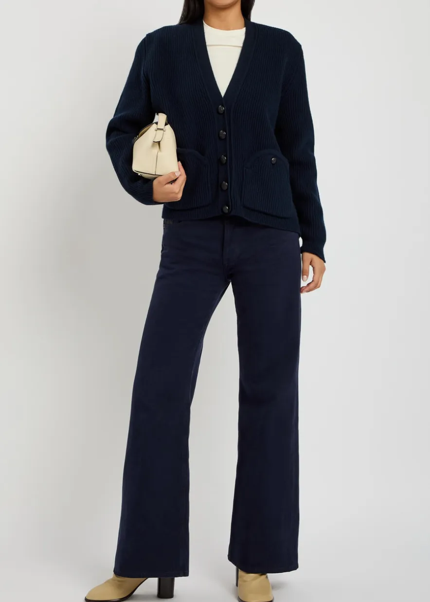 Highland wool and cashmere-blend cardigan