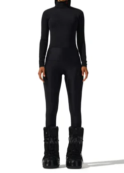High-neck bodysuit