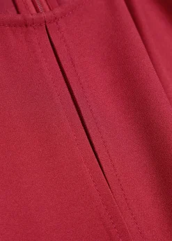 Hills cut-out crepe midi dress