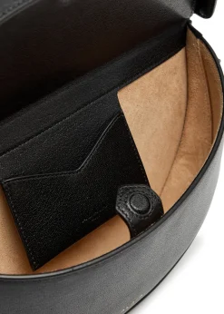 Hip East West grained leather cross-body bag