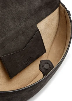 Hip East West grained nubuck cross-body bag