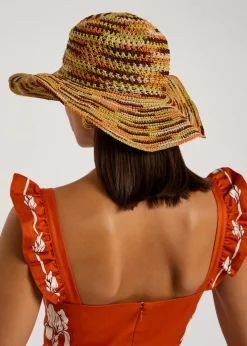 Hippie Fiesta straw sun hat