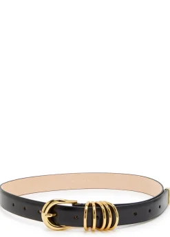 Hollyhock leather belt