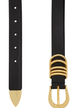 Hollyhock leather belt