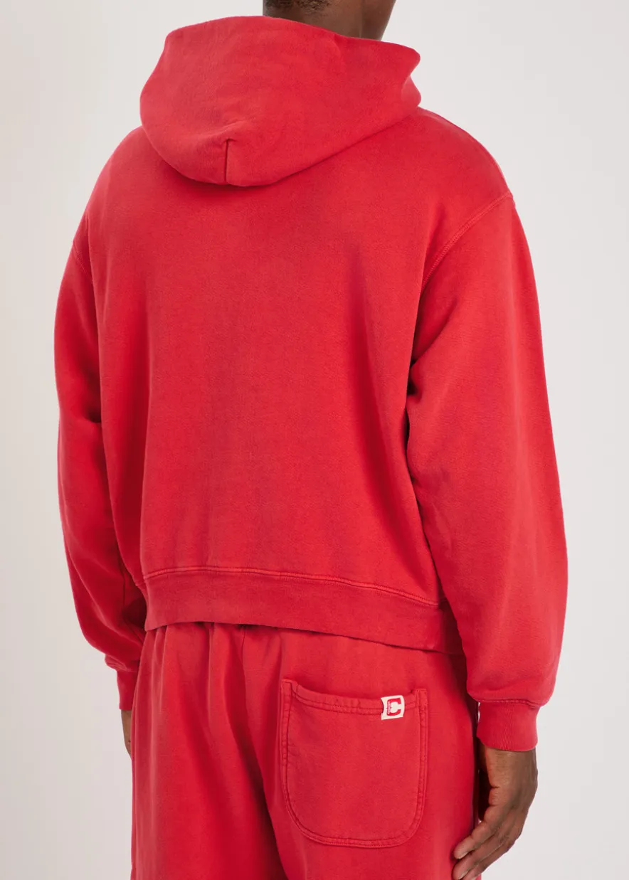 Hollywood hooded cotton sweatshirt