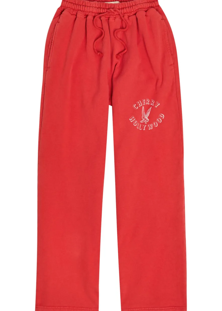 Hollywood Parachute printed cotton sweatpants