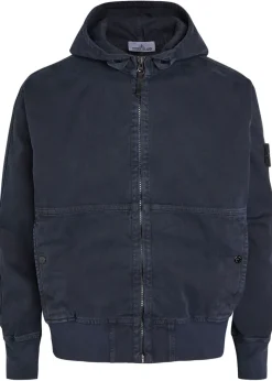 Hooded canvas jacket