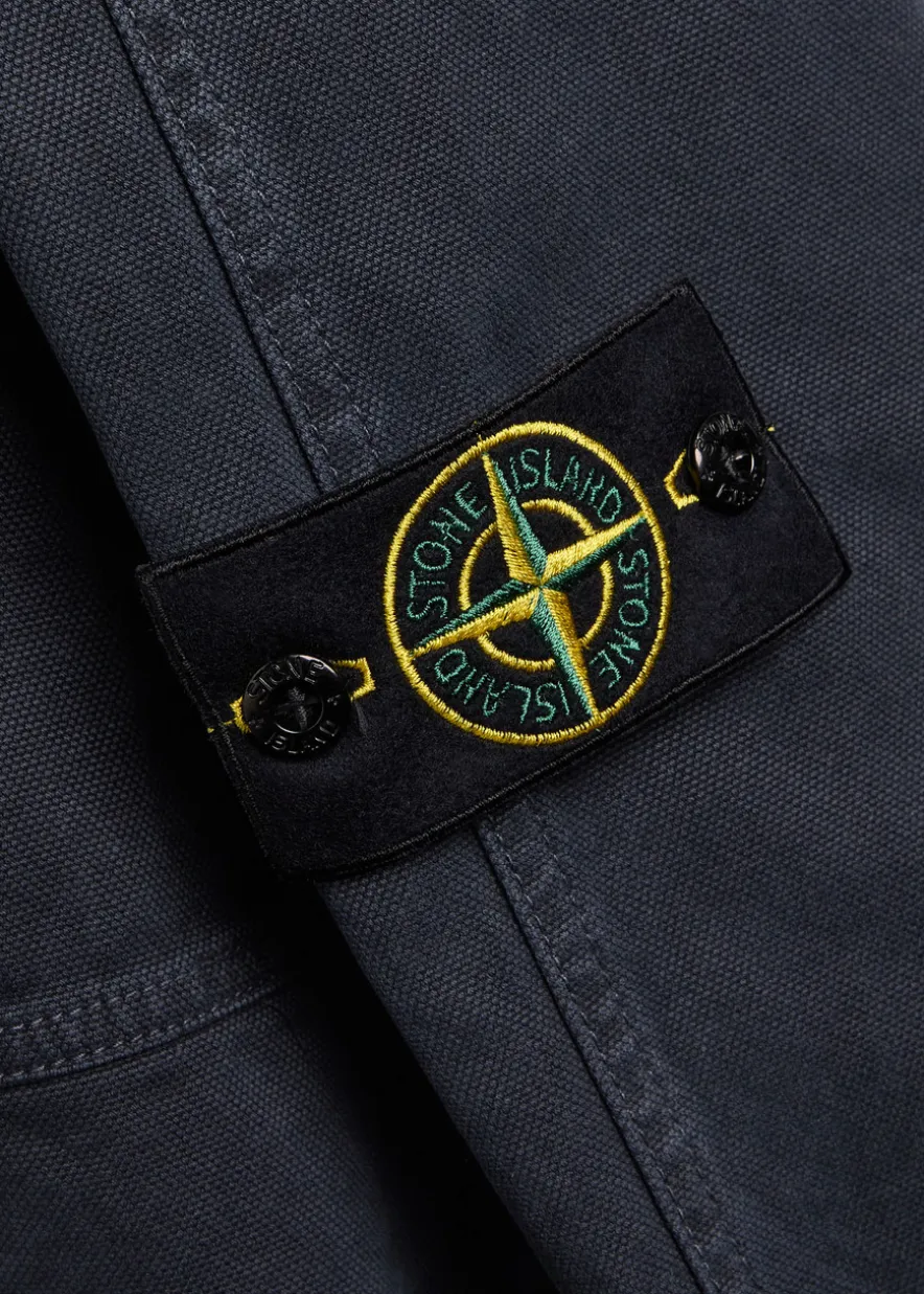 Hooded canvas jacket