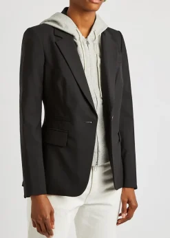 Hooded cotton dickey