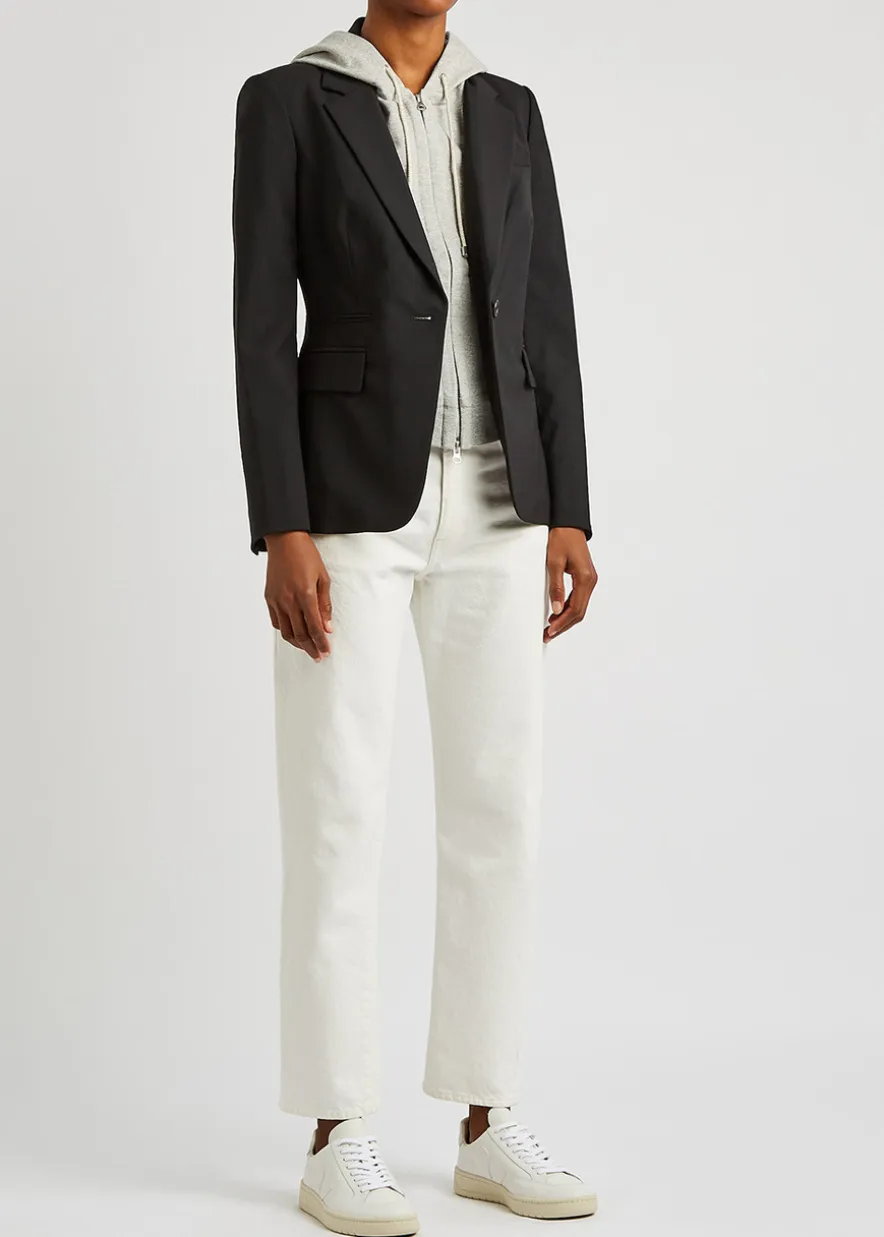 Hooded cotton dickey