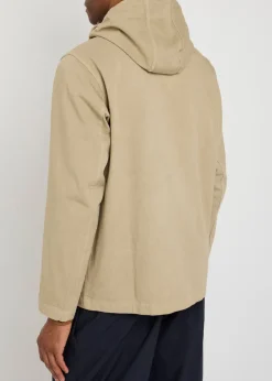 Hooded cotton jacket