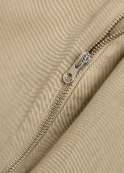 Hooded cotton jacket
