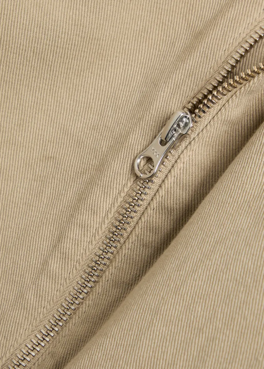 Hooded cotton jacket