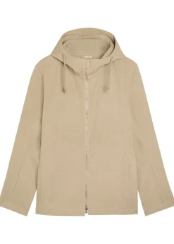 Hooded cotton jacket