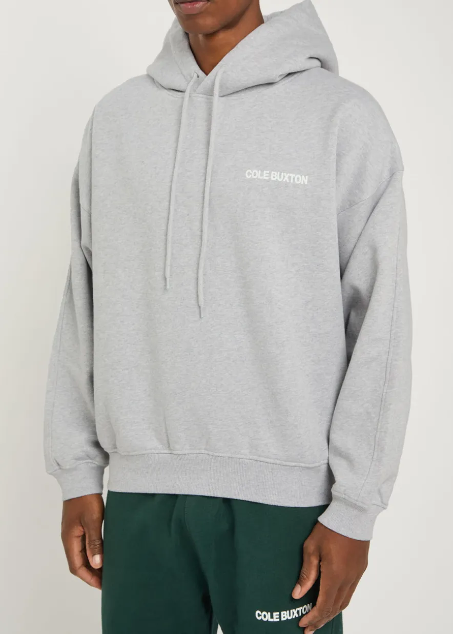 Hooded cotton sweatshirt