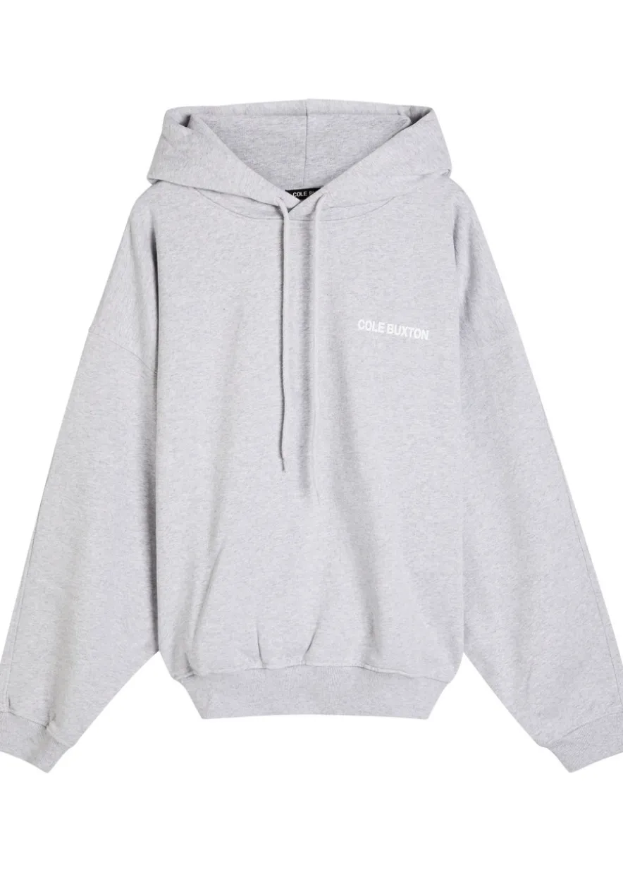 Hooded cotton sweatshirt