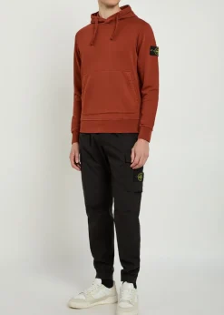 Hooded cotton sweatshirt
