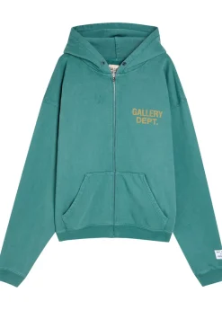 Hooded cotton sweatshirt