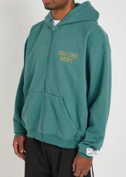 Hooded cotton sweatshirt
