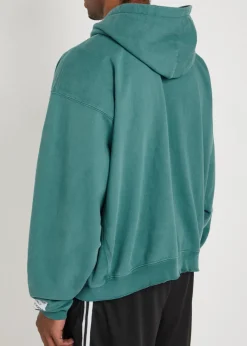 Hooded cotton sweatshirt