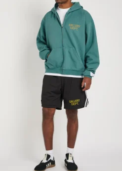 Hooded cotton sweatshirt