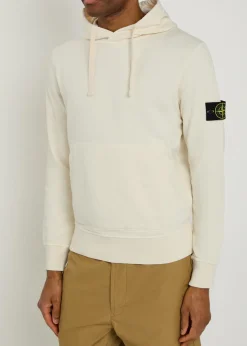 Hooded cotton sweatshirt