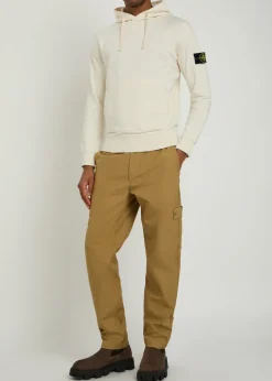 Hooded cotton sweatshirt