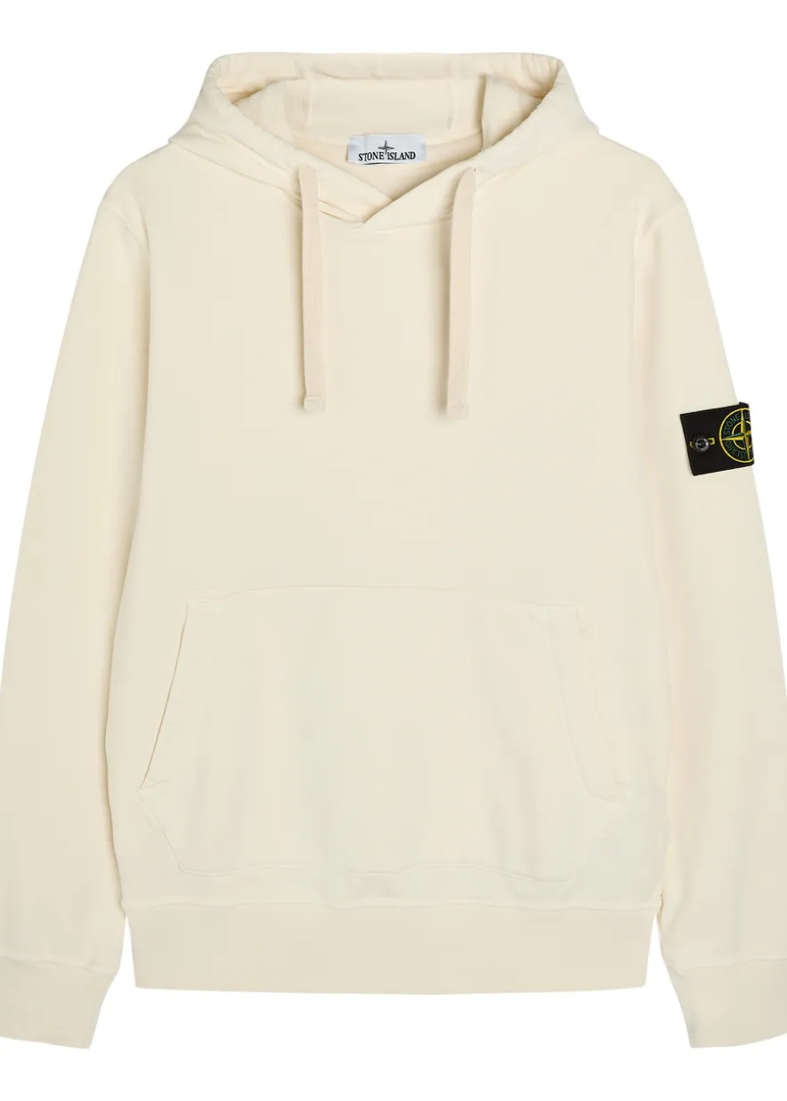 Hooded cotton sweatshirt